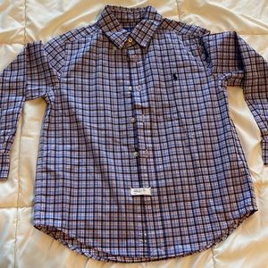 Boys long sleeve button down Ralph Lauren shirt
